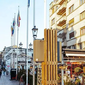 Sunset Terrace In The Old Town Bucharest